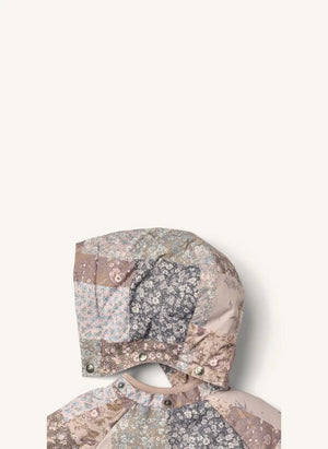 Wheat - Billo Flower-Print Padded Puffer Coat Made from Recycled Fibers | Pink