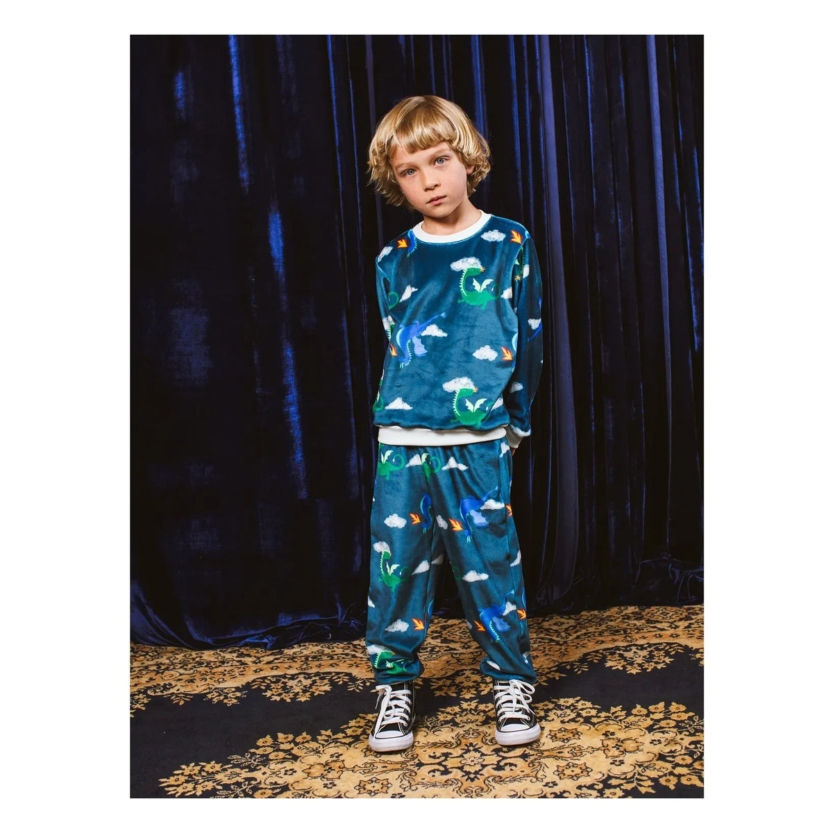 Pepita & Me - Dragon Pajamas | Dark Blue