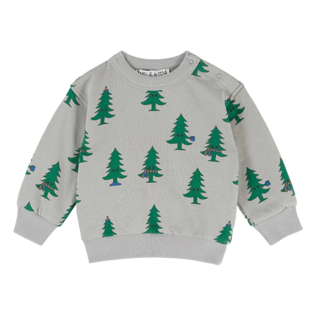 Emile et Ida - Fir Sweat Organic Cotton | Gray