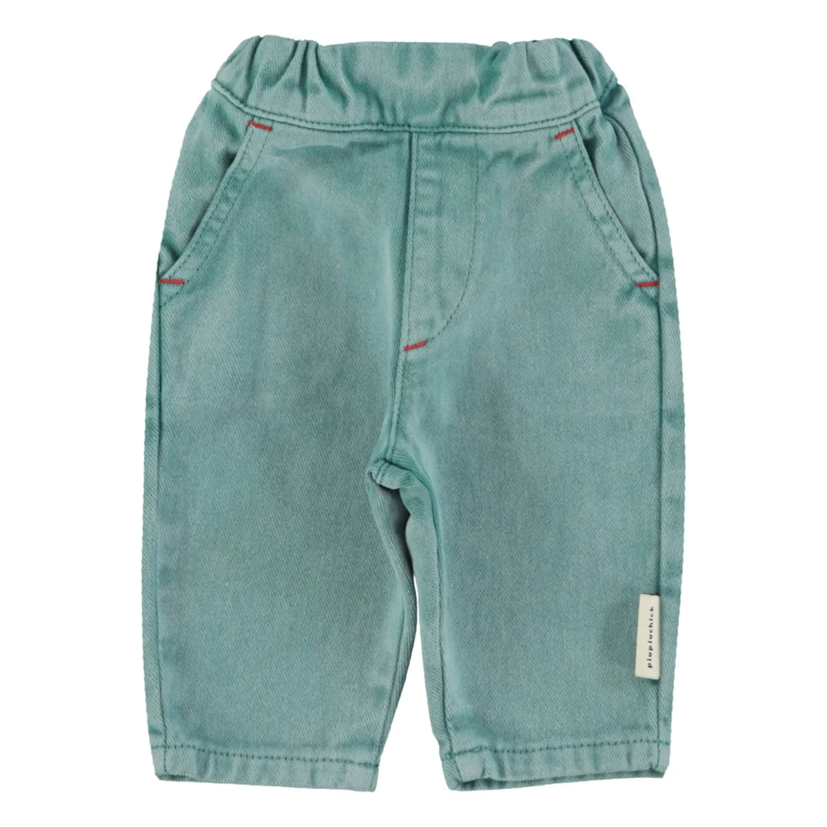 Piupiuchick - Plain Baby Jeans | Green