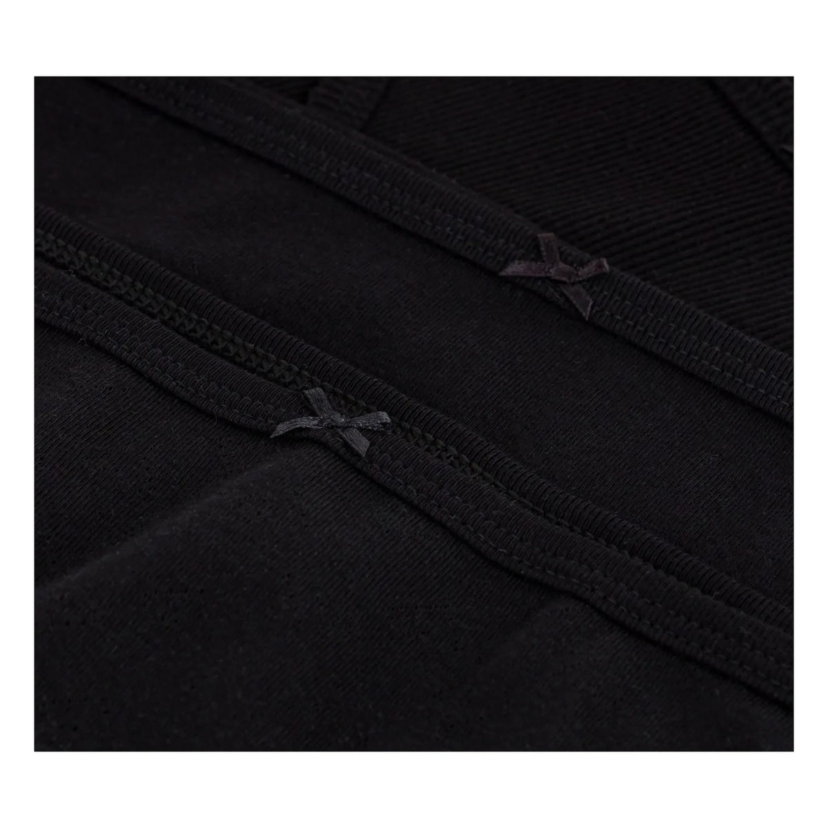 Petit Bateau - 3-Pack Organic Cotton Underwear Set | Black