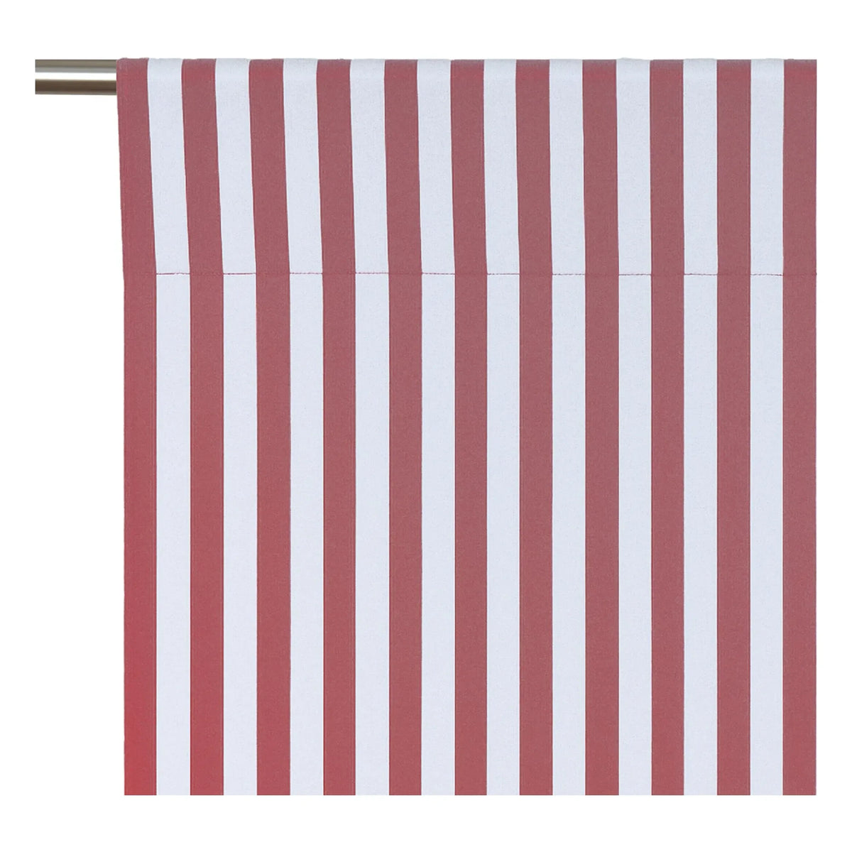 Nobodinoz - Wendy Stripes Cotton Voile Curtain | Brown