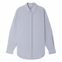 Sessùn - Liza Shirt | Gray Blue