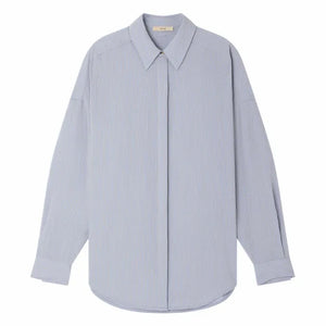 Sessùn - Liza Shirt | Gray Blue