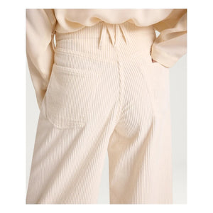 Momoni - Aoki Bis Cotton Trousers | Cream