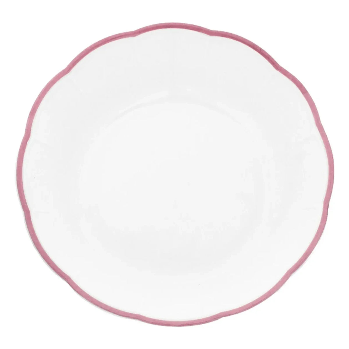 Bitossi - Bordeaux Pink Soup Plate | Pink