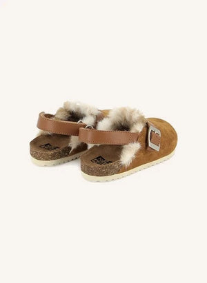 Bonton - Lined Slippers | Camel