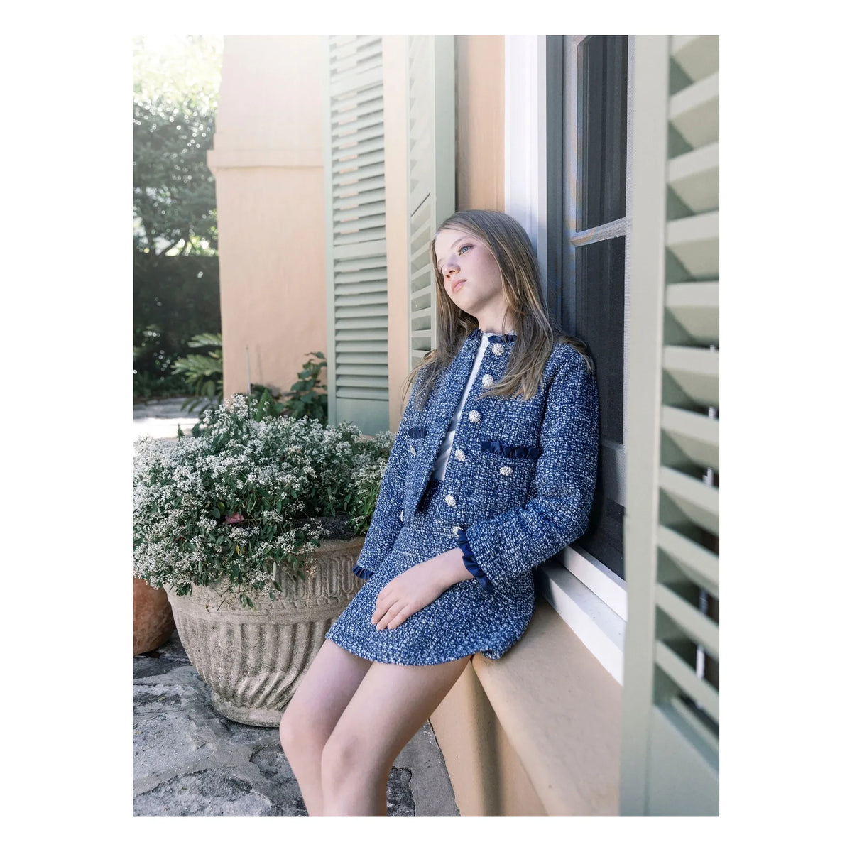 Tutu du Monde - Dreamtide Tweed Jacket | Navy
