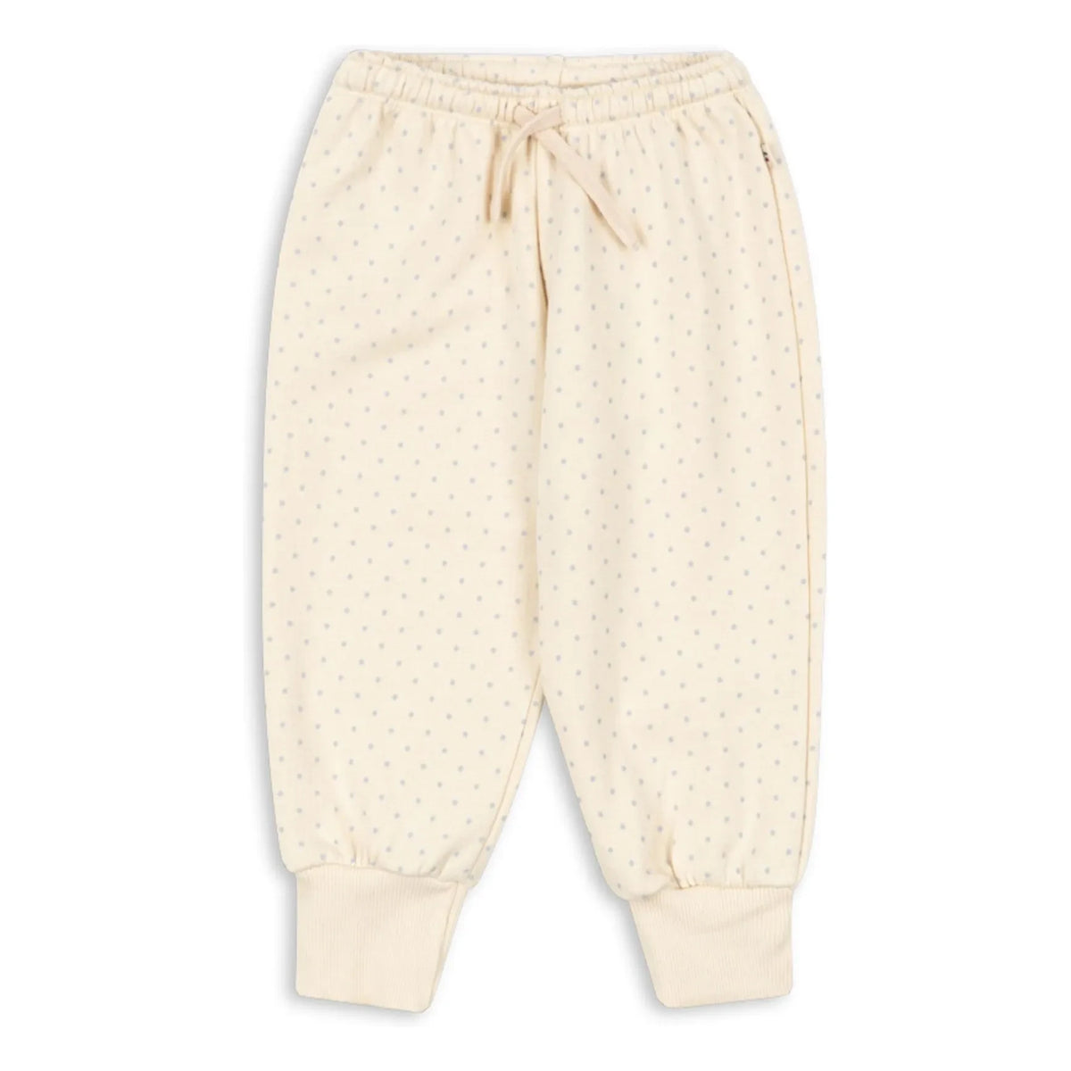 Konges Sløjd - Organic Cotton Loupy Polka Dot Joggers | Ecru