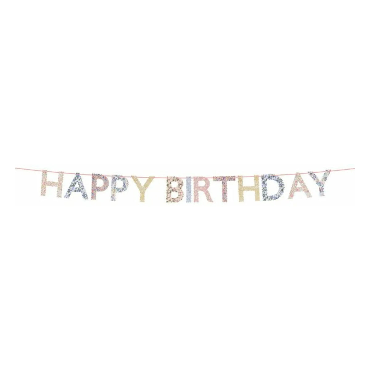 Meri Meri - Happy Birthday Banners - Meri Meri x Liberty
