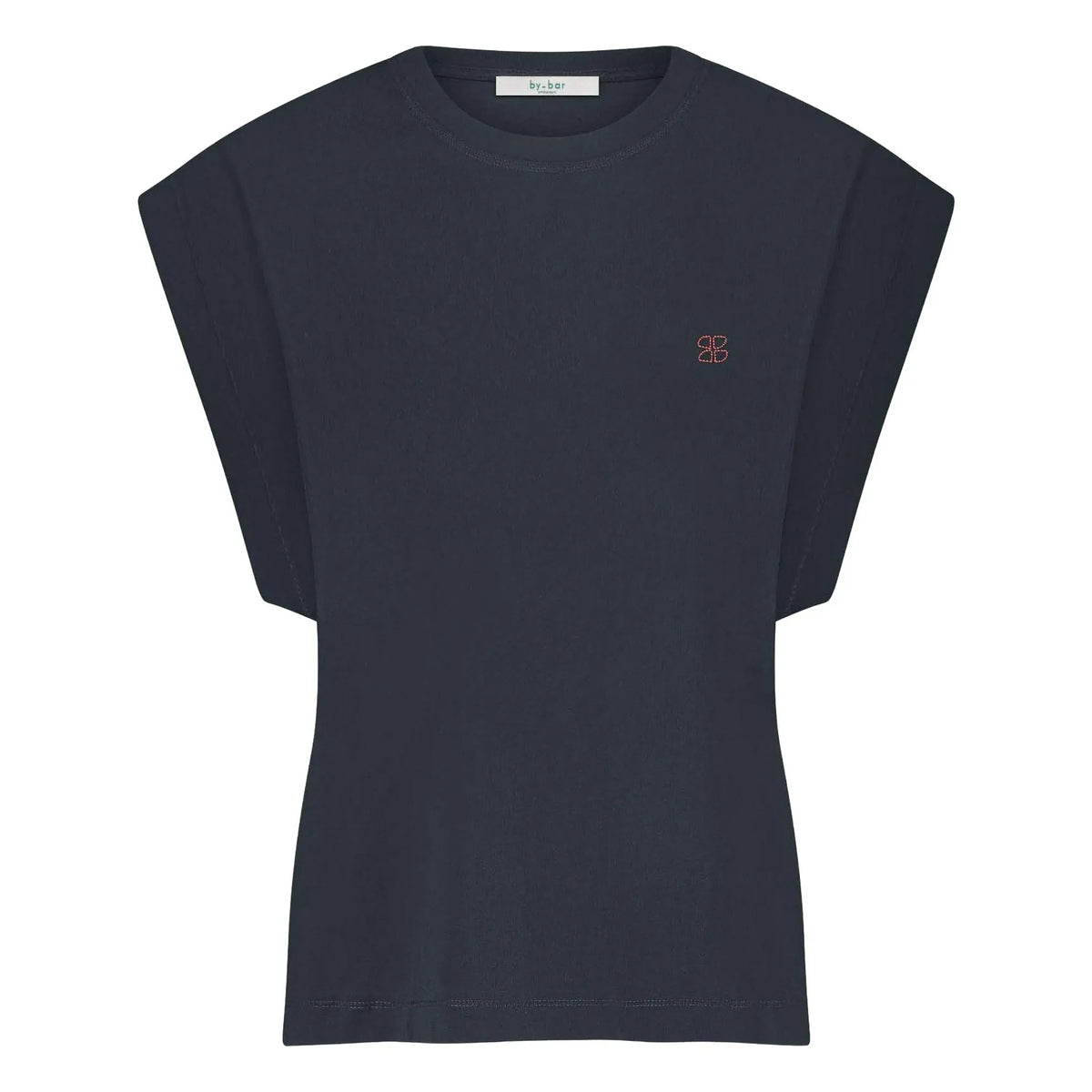 By Bar - Manson Lucky organic cotton T-shirt | Night blue