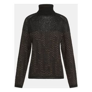 Momoni - Twain Alpaca Sweater | Brown