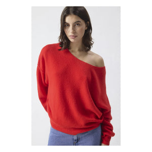 American Vintage - Damsville Wool Sweater | Red