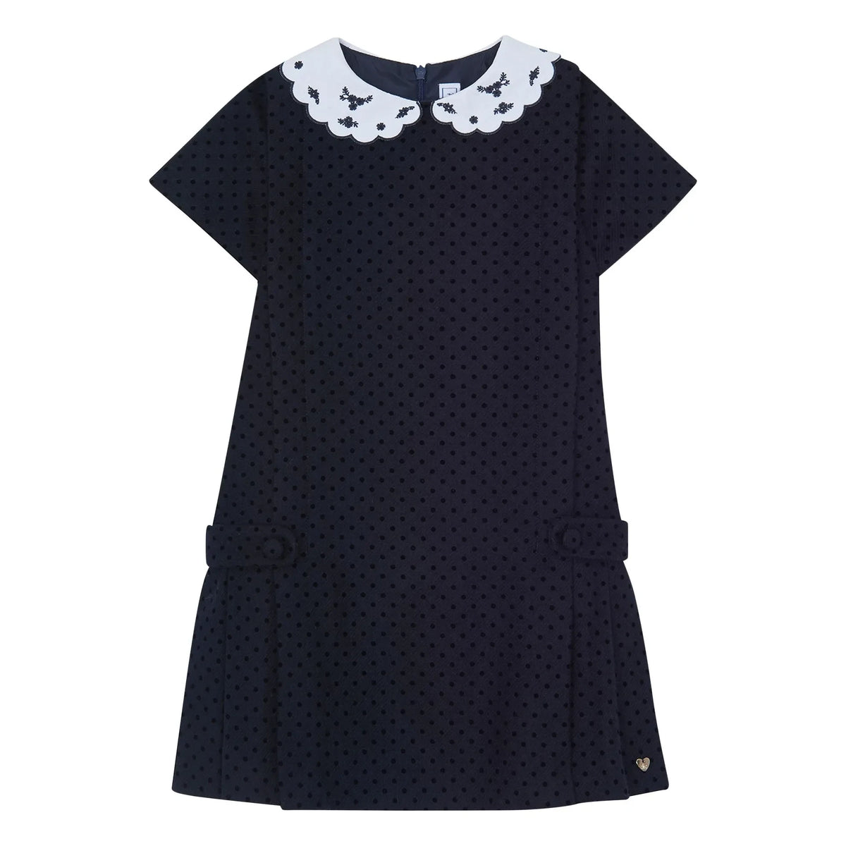 Tartine et Chocolat - Claudine collar dress | Navy