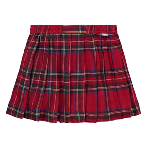 Molo - Breeta Checked Skirt | Red