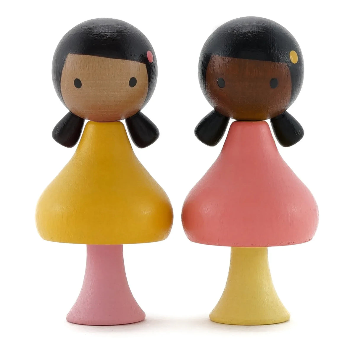 Clicques - Ruby & Coco wooden figurines