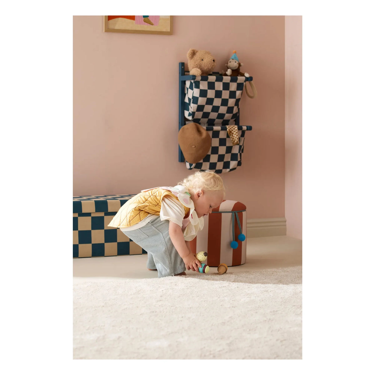 Kid's Concept - Circus storage pouf | Brown