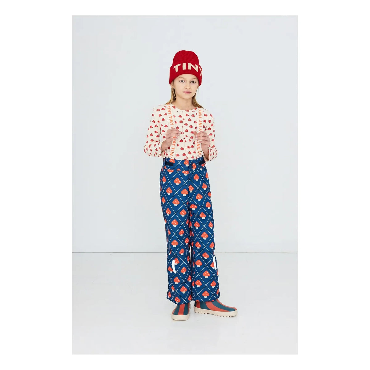 Tinycottons - Cork Ski Pants | Blue