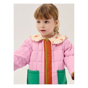 Bobo Choses - Recycled Fiber Quilted Baby Jacket | Pink