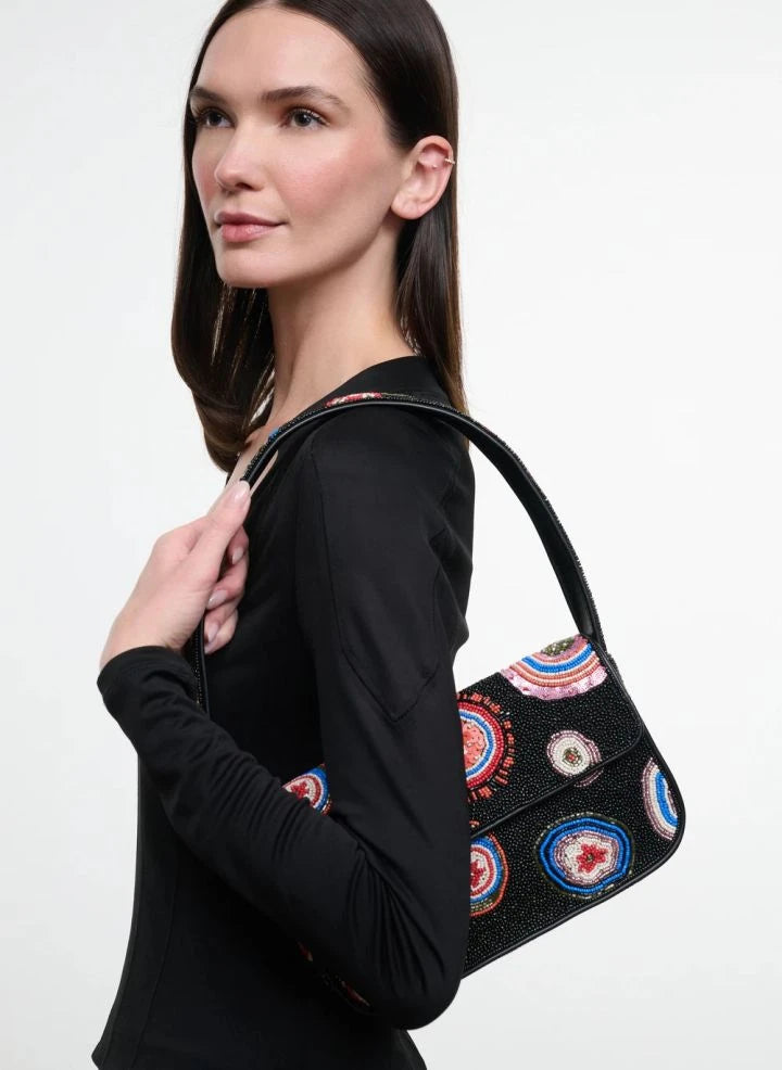 Staud - Tommy Beaded Bag | Black