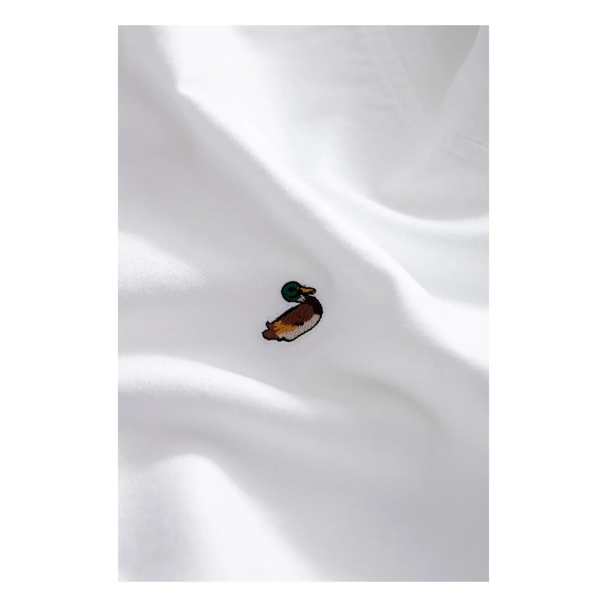 Edmmond Studios - Duck Oxford Shirt | White