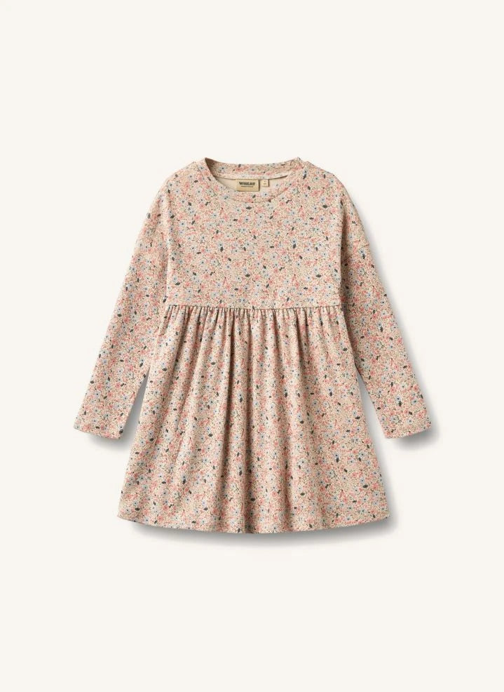 Wheat - Emmy Fleurie organic cotton dress | Powder pink