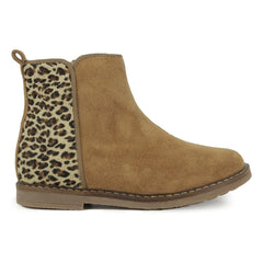 Pom d'Api - Trip Back Velvet Leopard Boots | Beige