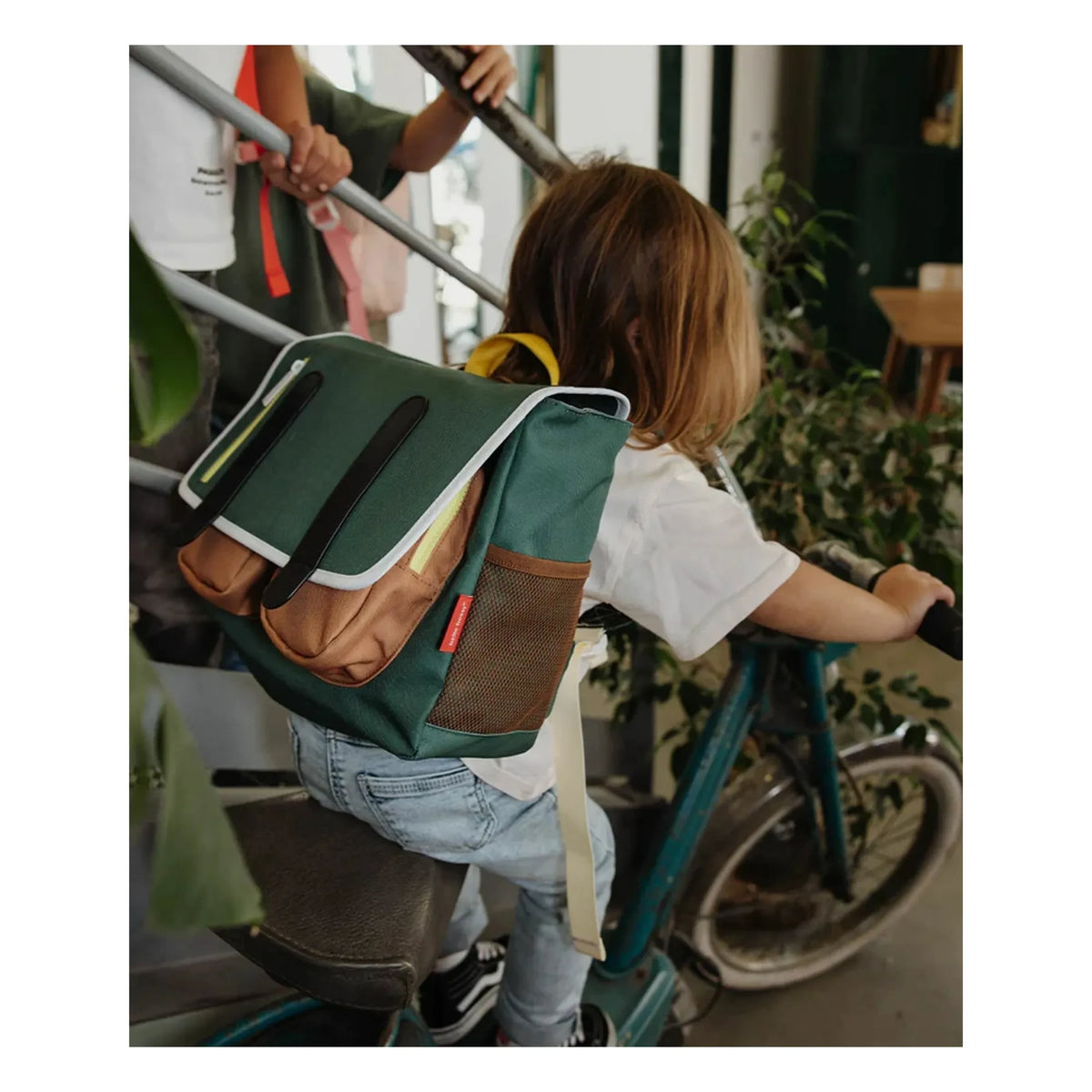 Hello Hossy - Mini Fir hardcover file | Chrome green