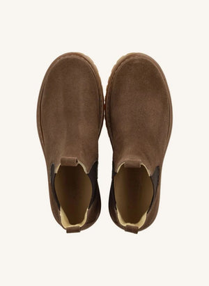 Angulus - Chelsea Tracksole Boots | Mocha