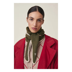 Moismont - Elly Scarf No. 218: Alpaca and Cotton | Khaki
