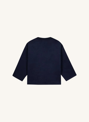 Bonton - Laurel Sea Sweatshirt | Navy