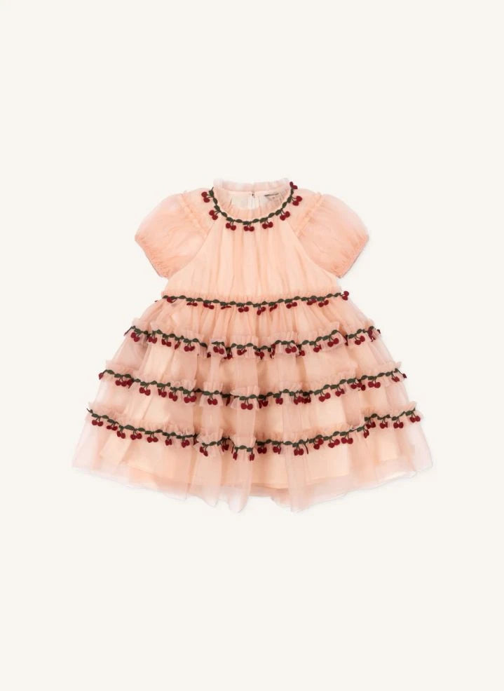 Konges Sløjd - Joelle Cherry Tulle Dress | Pink