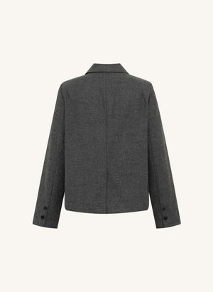 Lollys Laundry - Antonella Wool Blazer | Grey