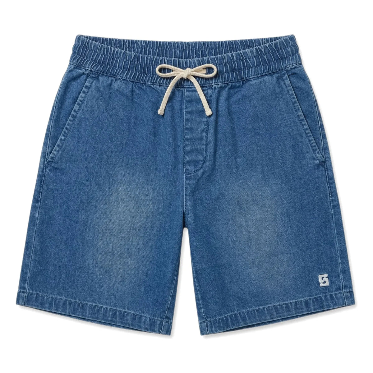 Smallable Kid - Tom Ample Denim Shorts | Blue