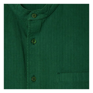 American Vintage - Rygybay Organic Cotton Shirt | Chrome Green