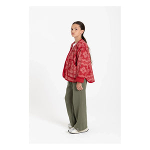 Hundred Pieces - Malya Bandana Jacket | Dark Red