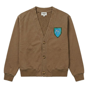 Finger in the nose - Organic Cotton Relax Cardigan | Frosted Brown