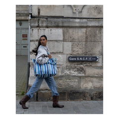 Kabas - Lined maxi bag | Blue