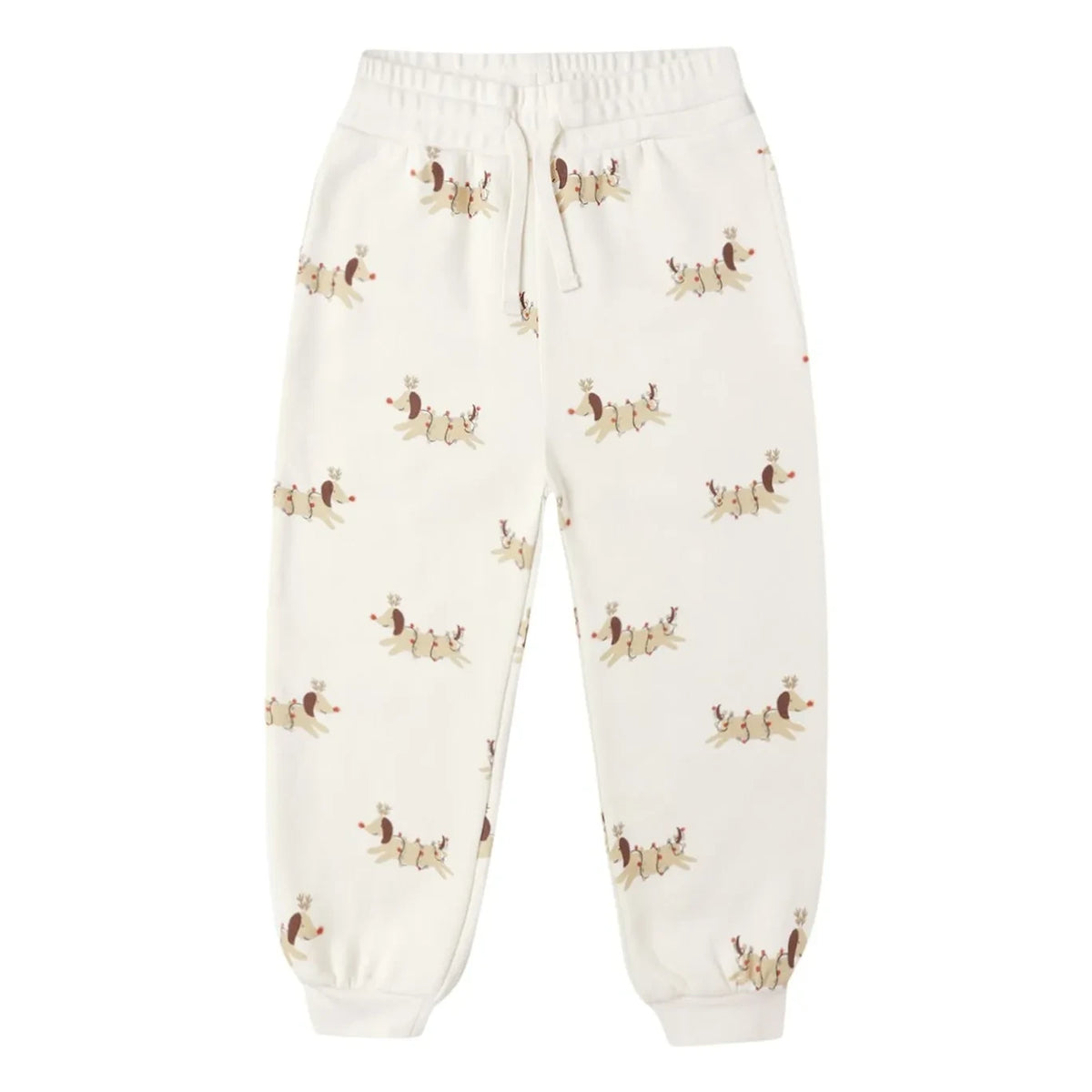 Rylee + Cru - Jogger Christmas Dogs | Ivory