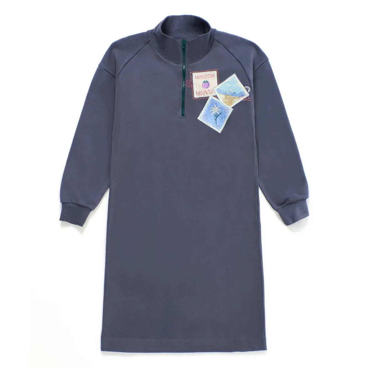 Maison Mangostan - Dress Sweat Stamps | Dark Gray