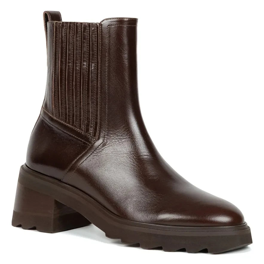 Bobbies - Lison Leather Boots | Mahogany
