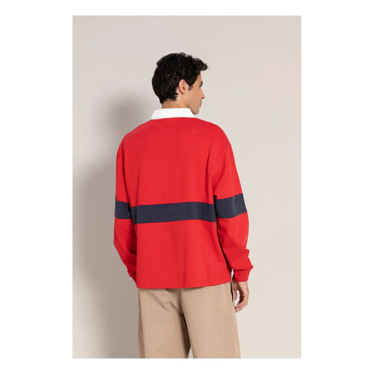 Smallable Man - Fausto Organic Cotton Polo T-shirt | Dark red