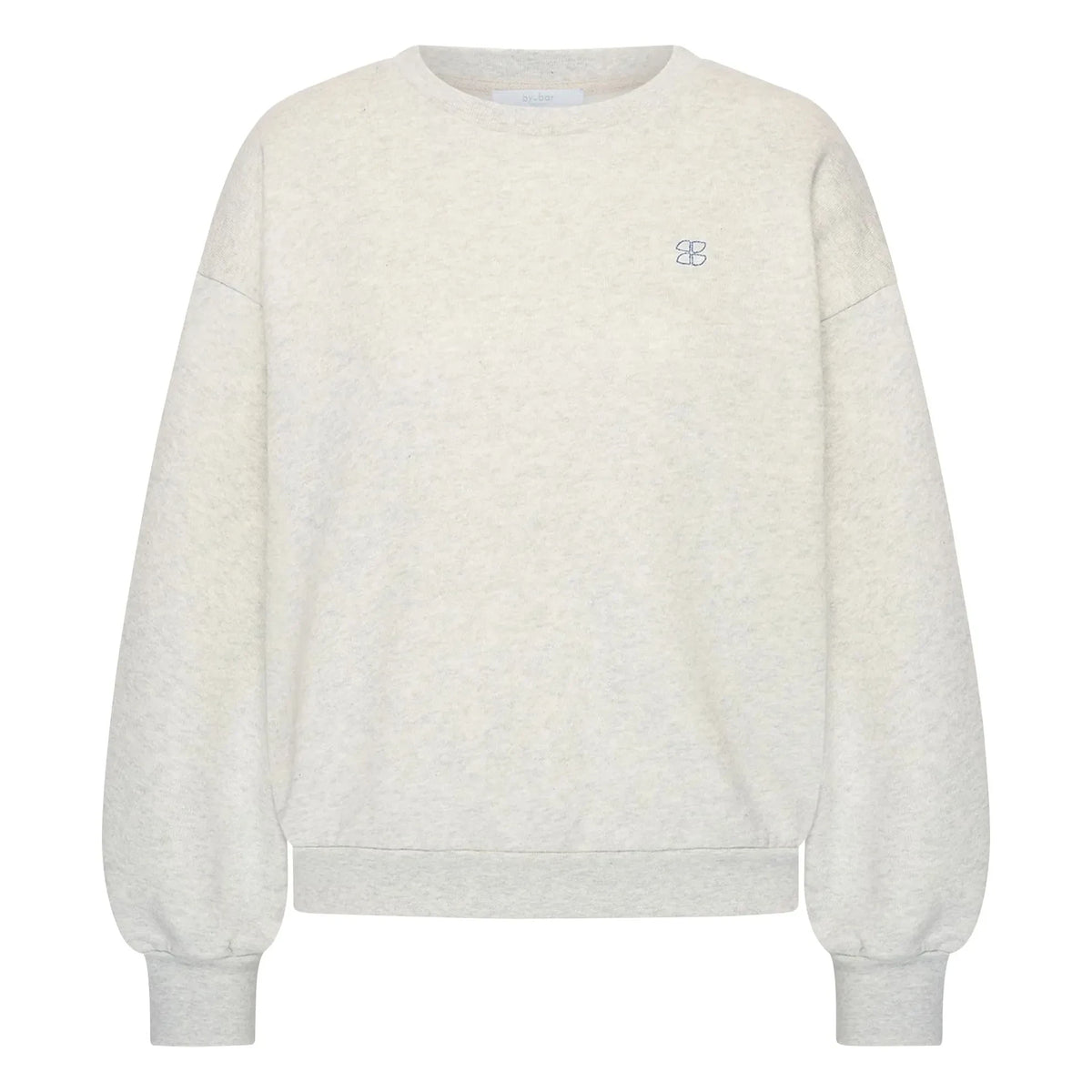 By Bar - Lili Amor organik pamuk sweatshirt | Heather grey
