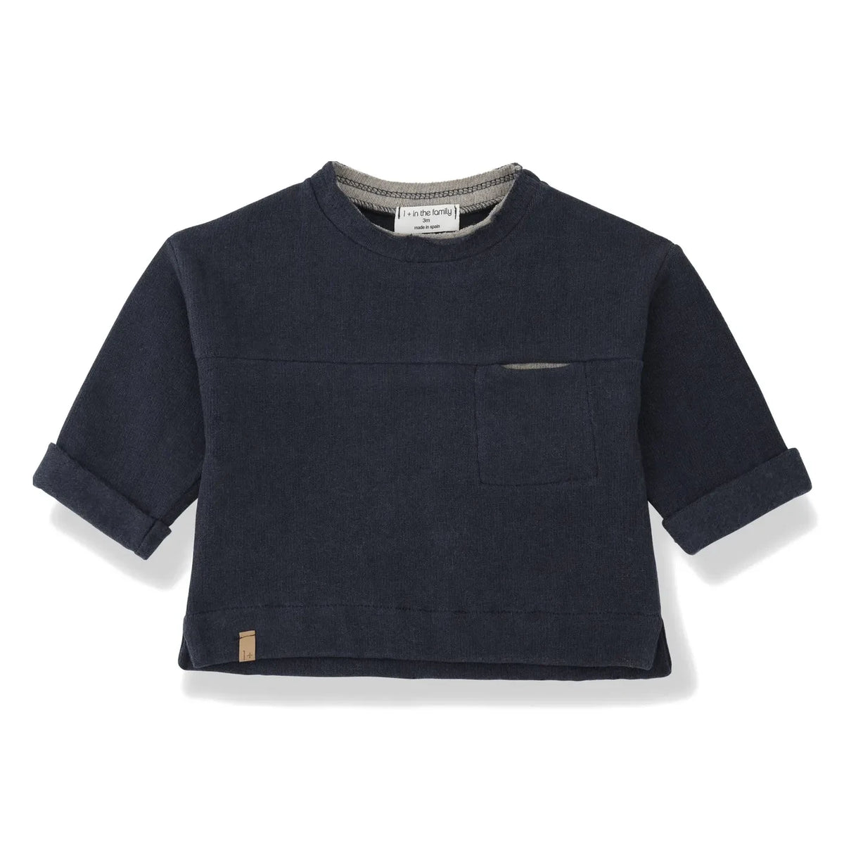 1+ in the family - Vercelli Sweatshirt | Dark Blue