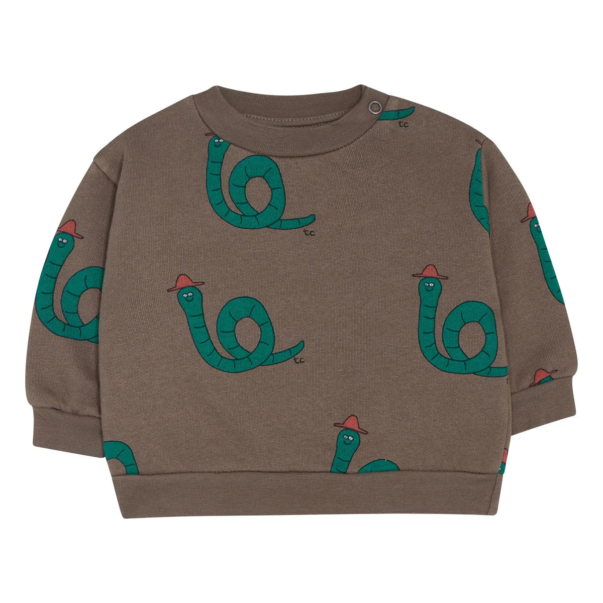 The Campamento - Baby Snakes Sweatshirt | Brown