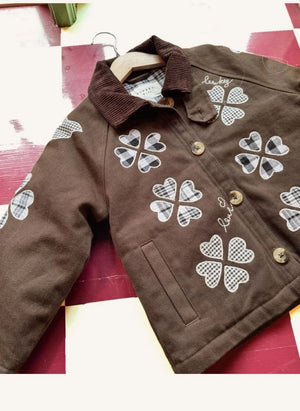 SISSEL EDELBO - Lilibeth Organic Cotton Jacket - Kids Collection | Brown