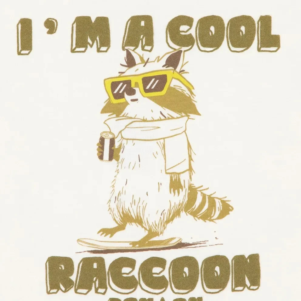 Bonton - Taxo Raccoon T-Shirt | Ecru