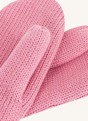 Petit Bateau - Organic Cotton Knit-Lined Gloves | Dust Pink