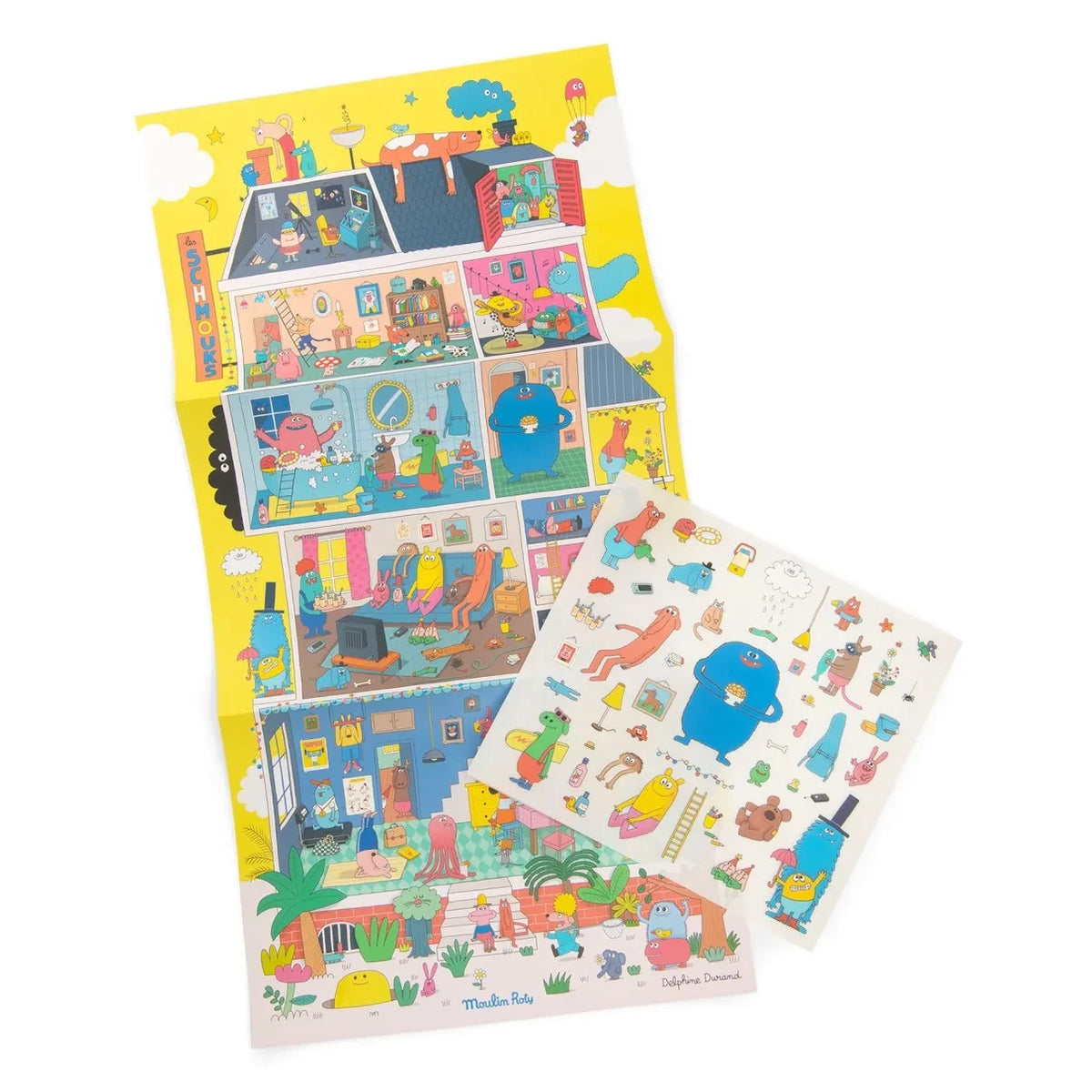 Moulin Roty - Les Schmoucks DIY Stickers