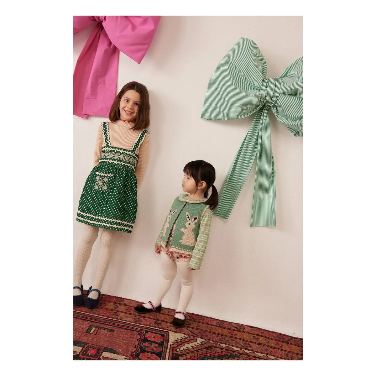 Hello Simone - Isami Ribbed Velvet Dress | Green